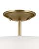 Shailene 18 Inch Semi Flush Mount