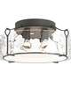 Bow 20 Inch 4 Light Semi Flush Mount