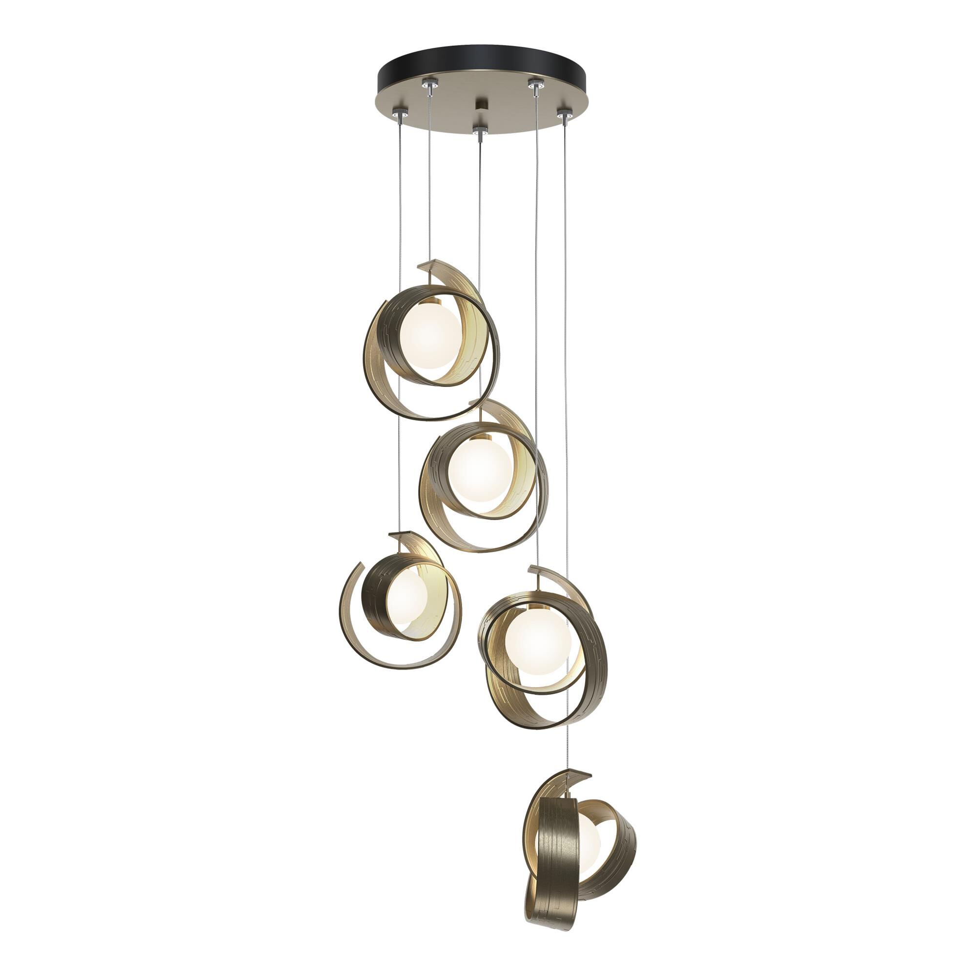 Riza 19 Inch 5 Light Multi Light Pendant