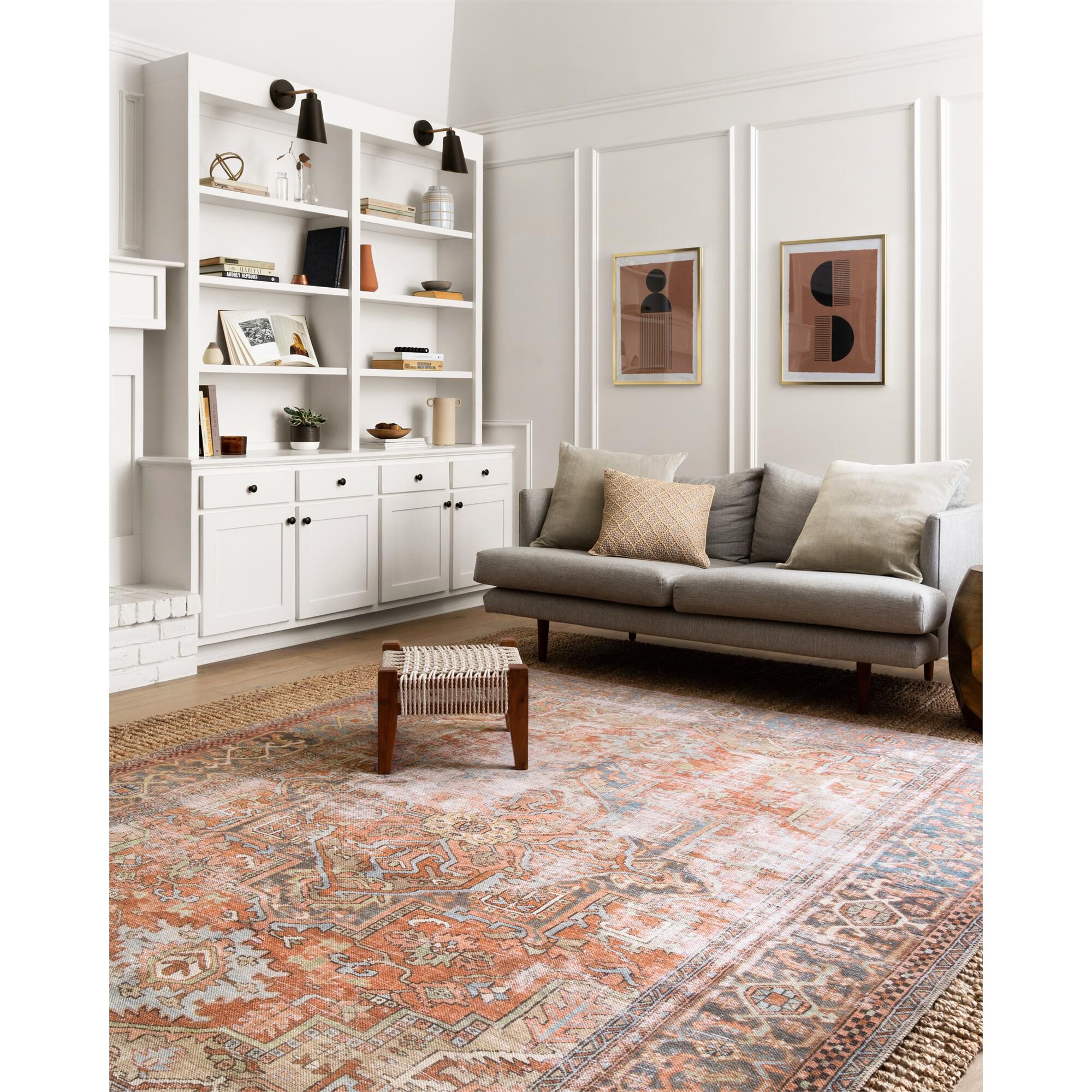 Loren Power Woven Area Rug