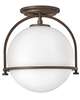 Somerset 12 Inch Semi Flush Mount