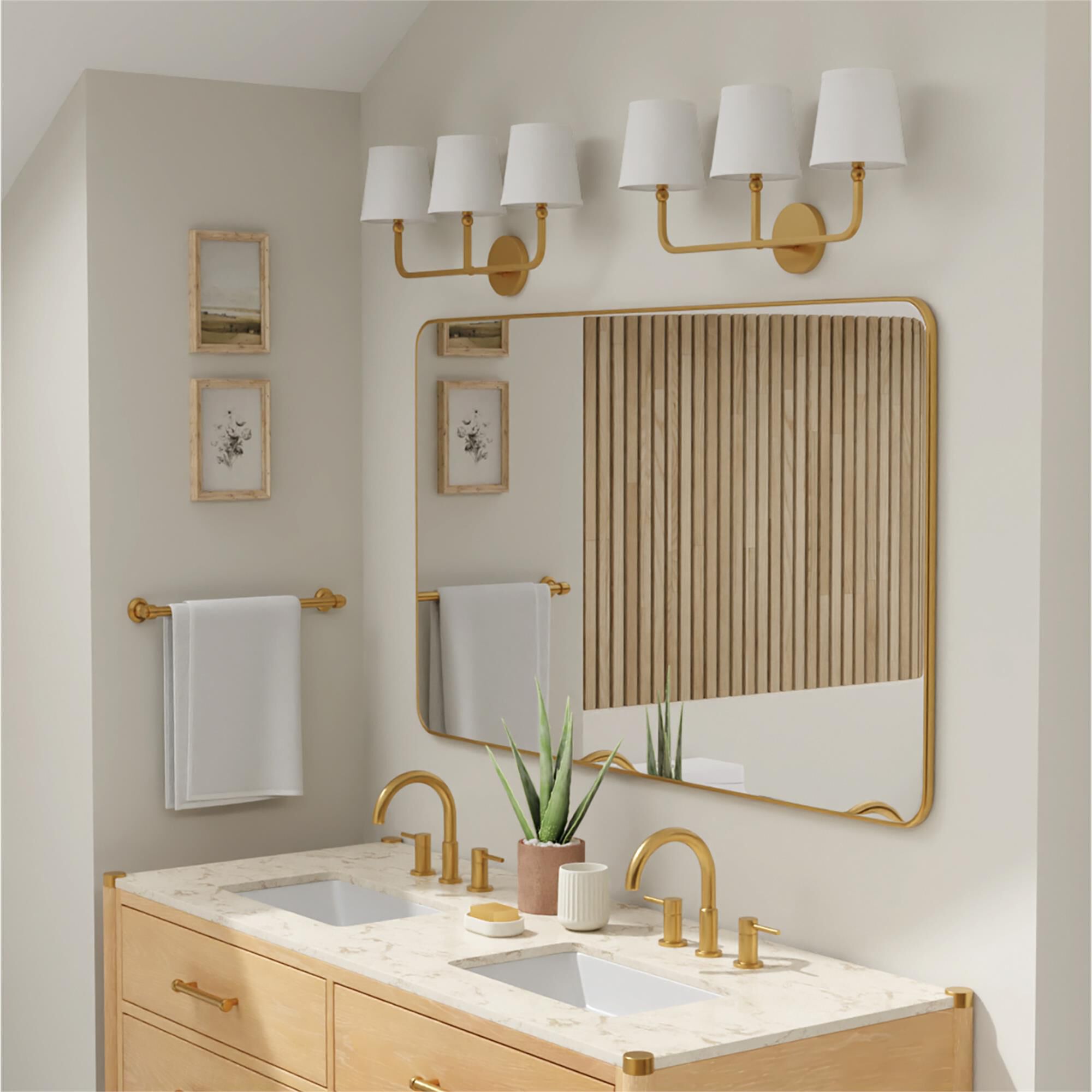 Dawson 26 Inch 3 Light Bath Vanity Light