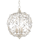 Crystal Bud Sphere Small Pendant Light