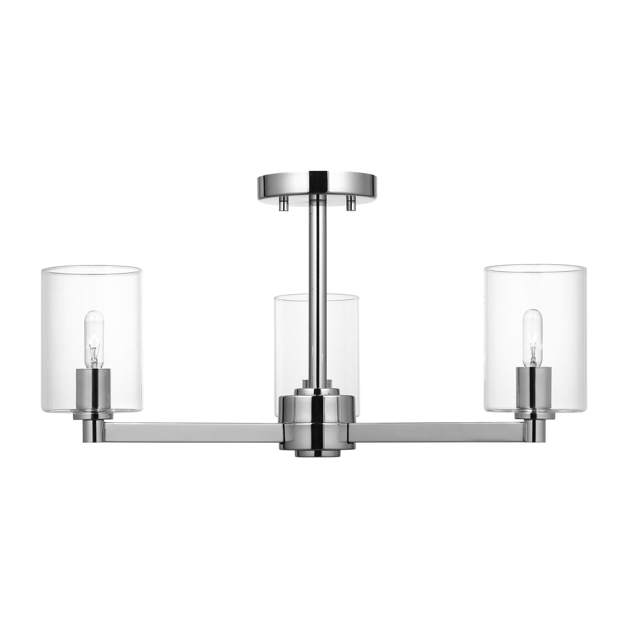 Sean Lavin Fullton 23 Inch 3 Light Semi Flush Mount