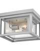 Republic 11 Inch 2 Light Outdoor Flush Mount