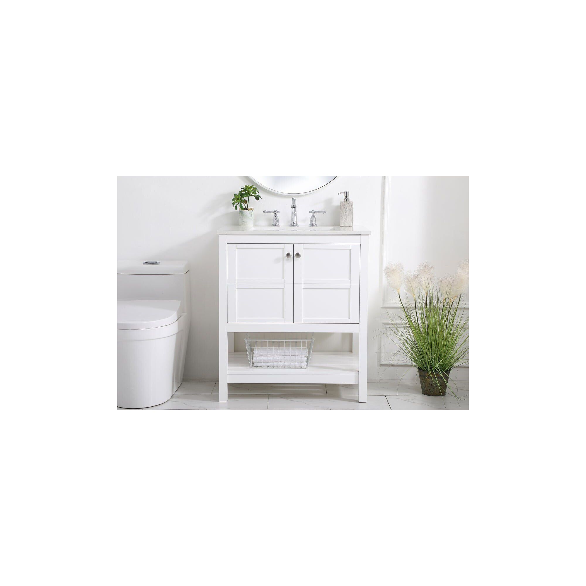 Theo 22 Inch Bath Vanity Cabinet