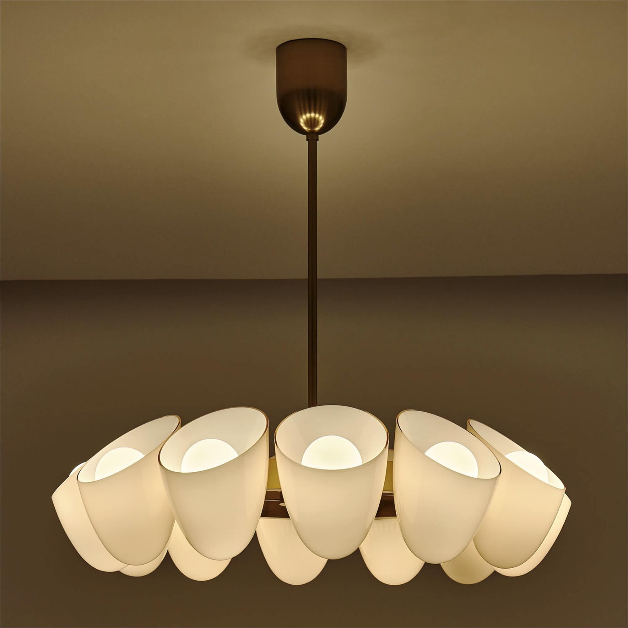 Cocoon 36 Inch Chandelier