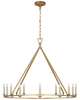 Chapman & Myers Darlana 40 Inch 12 Light Chandelier