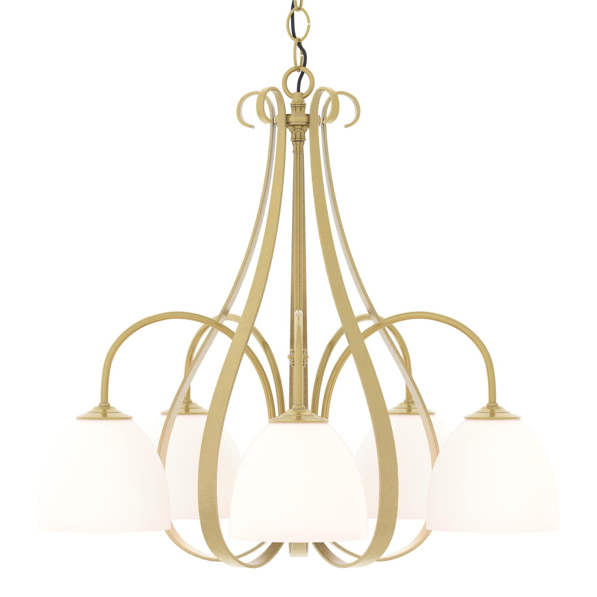 Sweeping 24 Inch Chandelier
