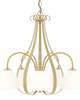 Sweeping 24 Inch Chandelier