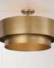 Jude 21 Inch 4 Light Semi Flush Mount
