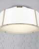Fulton 18 Inch 3 Light Semi Flush Mount