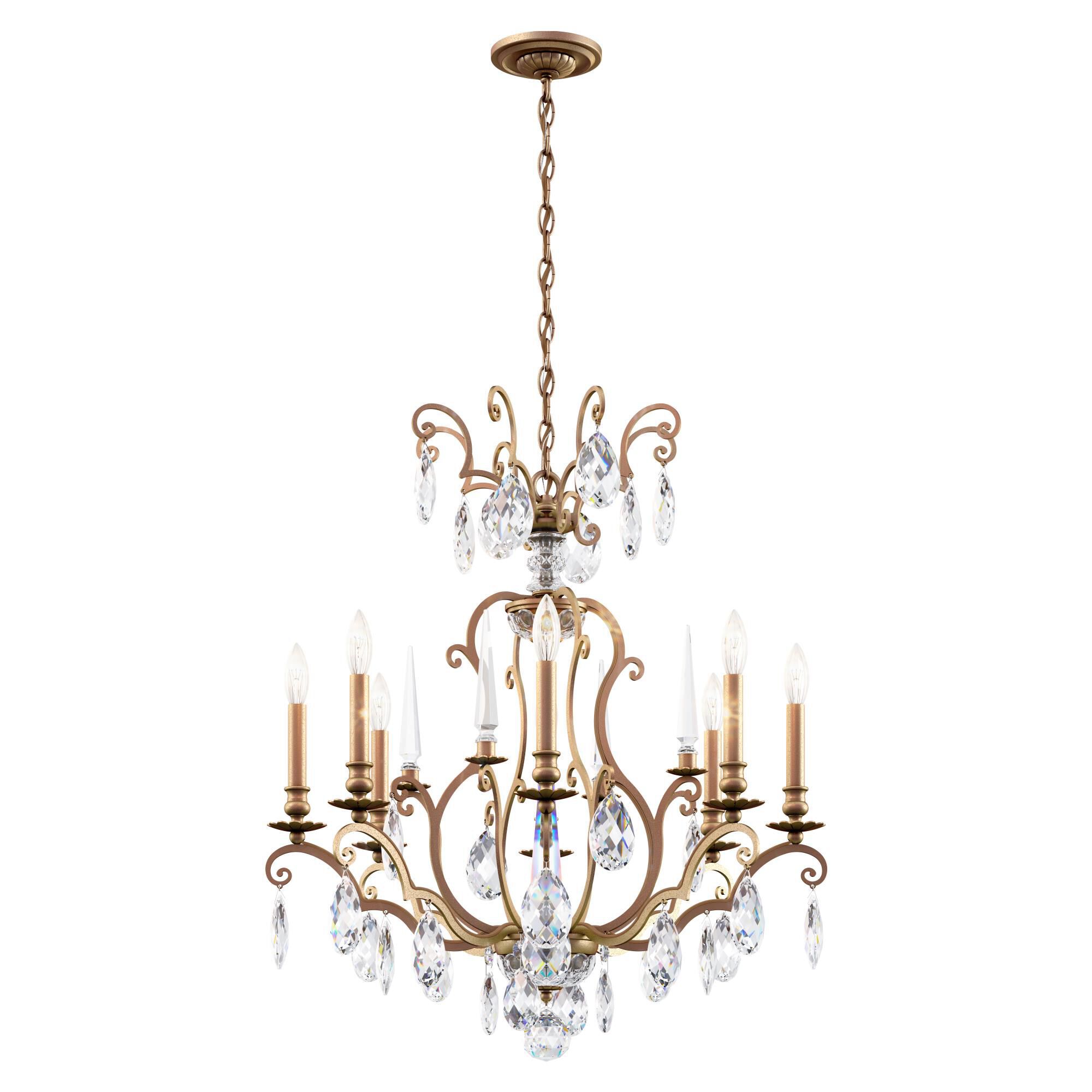Nouveau 31 Inch Chandelier