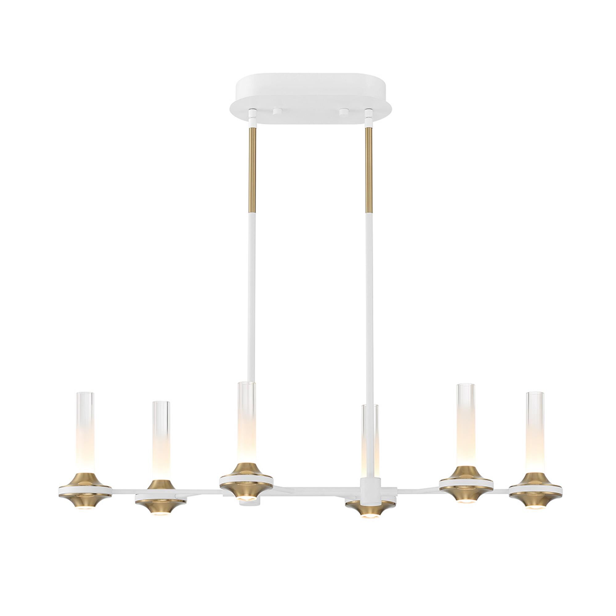 Torcia Small Linear Chandelier