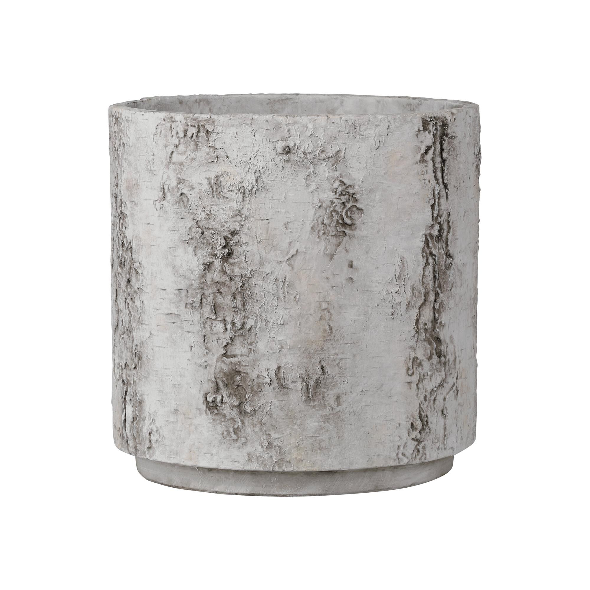 Faux Birch Planter