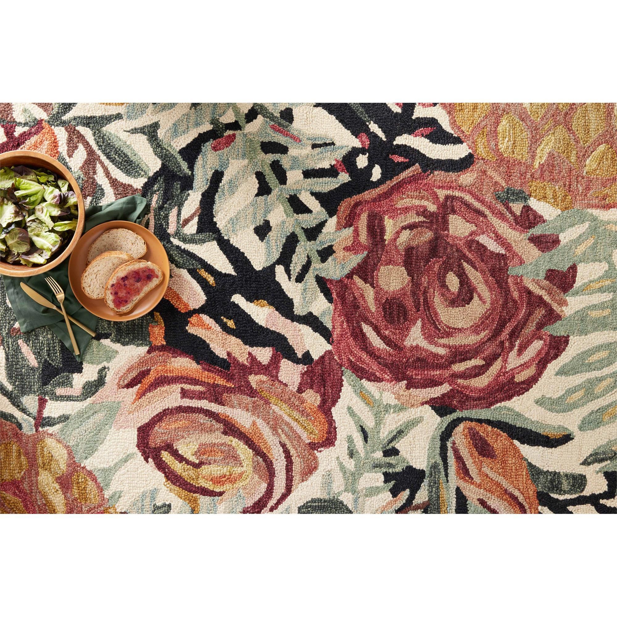 Belladonna Hand Hooked Wool Area Rug