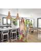 Megan Molten Mayla Medium Pendant Light