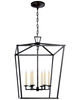 Chapman & Myers Darlana 34 Inch 6 Light Lantern Pendant