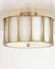 Bodie 15 Inch 3 Light Semi Flush Mount