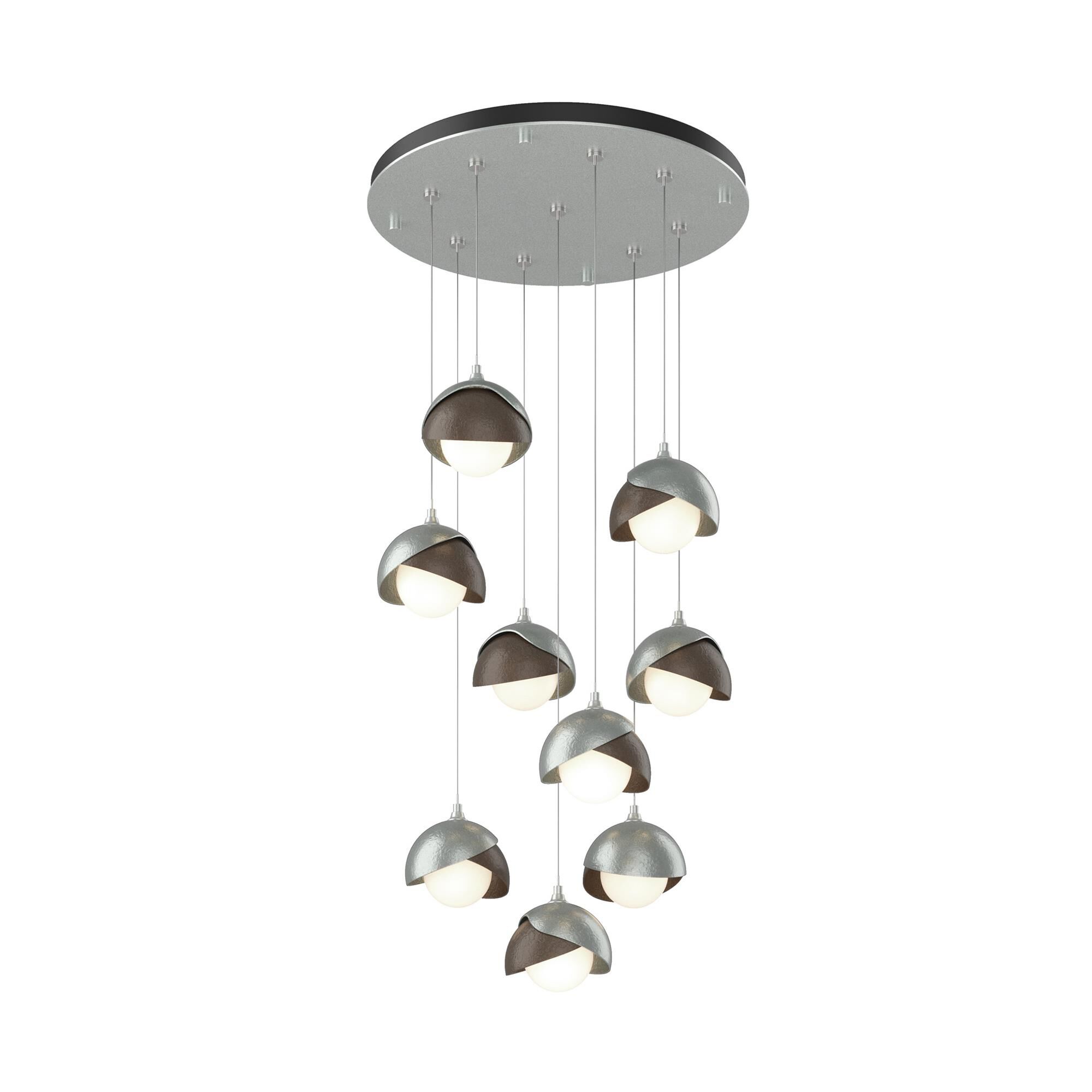 Brooklyn 20 Inch 9 Light Multi Light Pendant