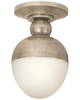 Thomas O'Brien Clark 8 Inch Semi Flush Mount