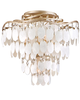 Dolce 16 Inch 4 Light Semi Flush Mount