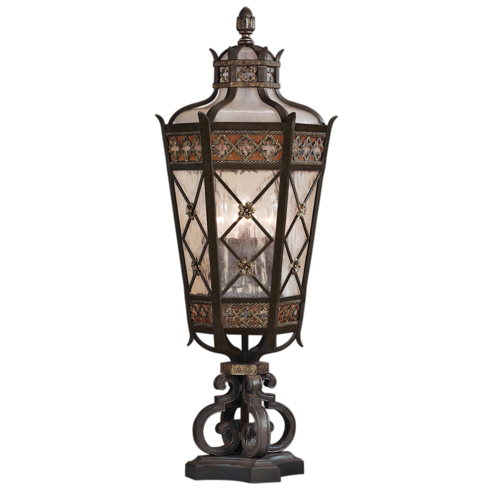 Chateau 35 Inch Outdoor Pier Lamp