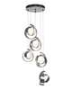 Riza 19 Inch 5 Light Multi Light Pendant