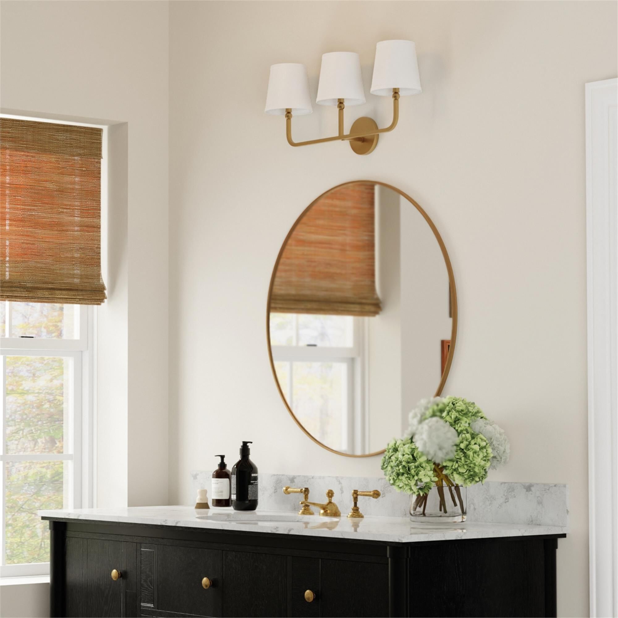 Dawson 26 Inch 3 Light Bath Vanity Light
