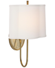 Barbara Barry Simple Scallop Medium Wall Sconce