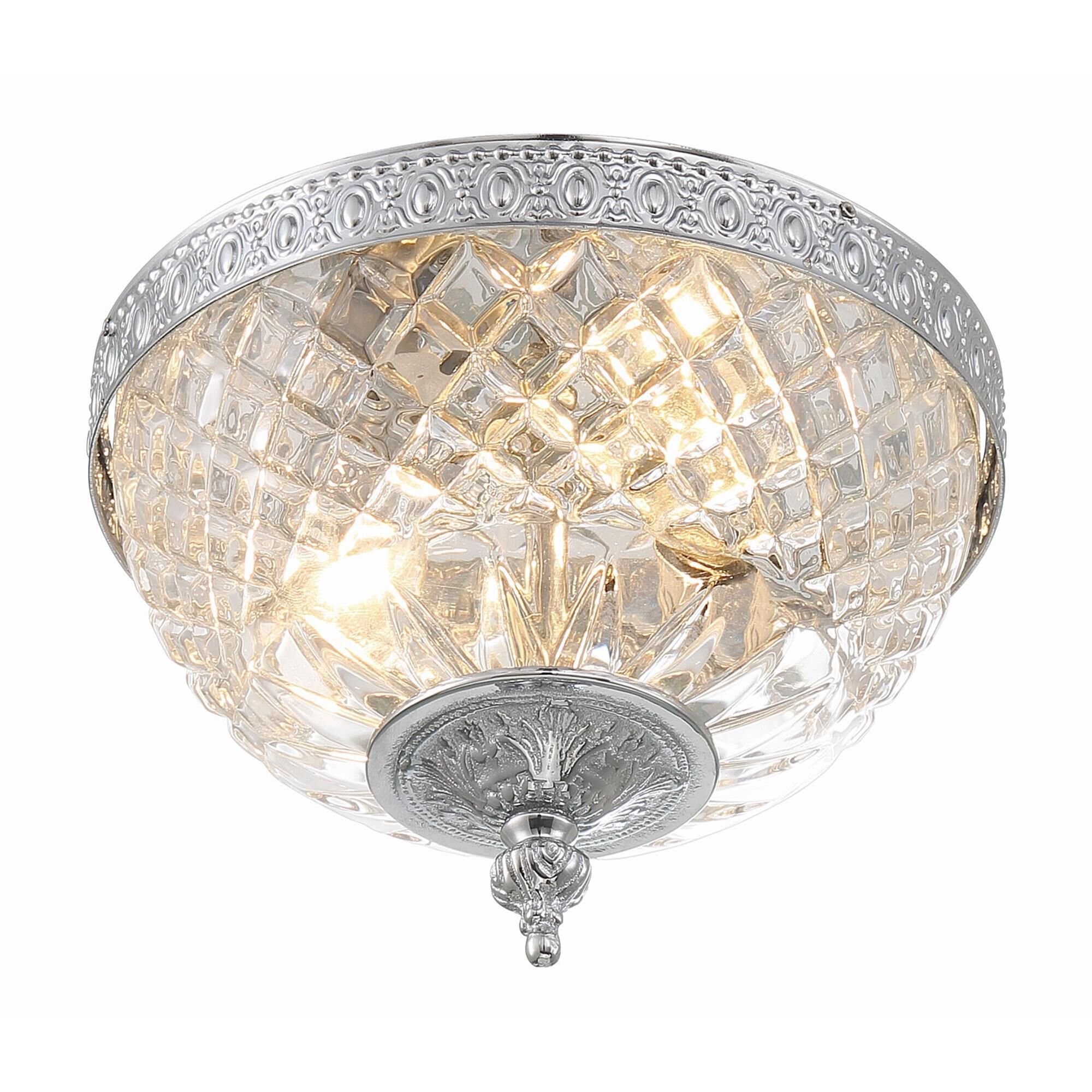 Ceiling 8 Inch 2 Light Flush Mount