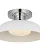 Amber Lewis Cyrus 8 Inch Flush Mount
