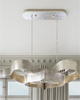 Grand Lotus 50 Inch Linear Chandelier