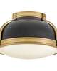 Barton 14 Inch 2 Light Flush Mount