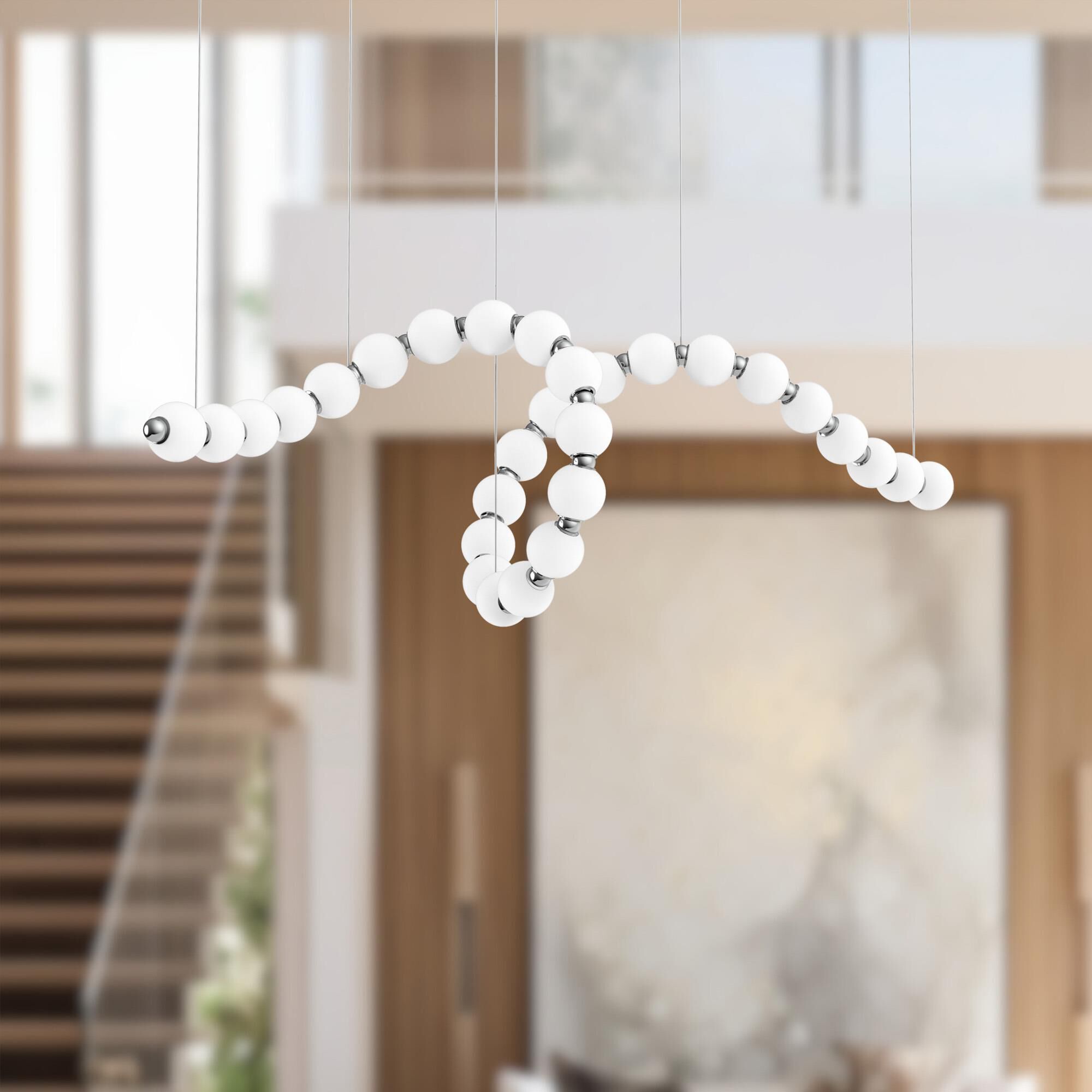 Akoya 98 Inch Linear Chandelier