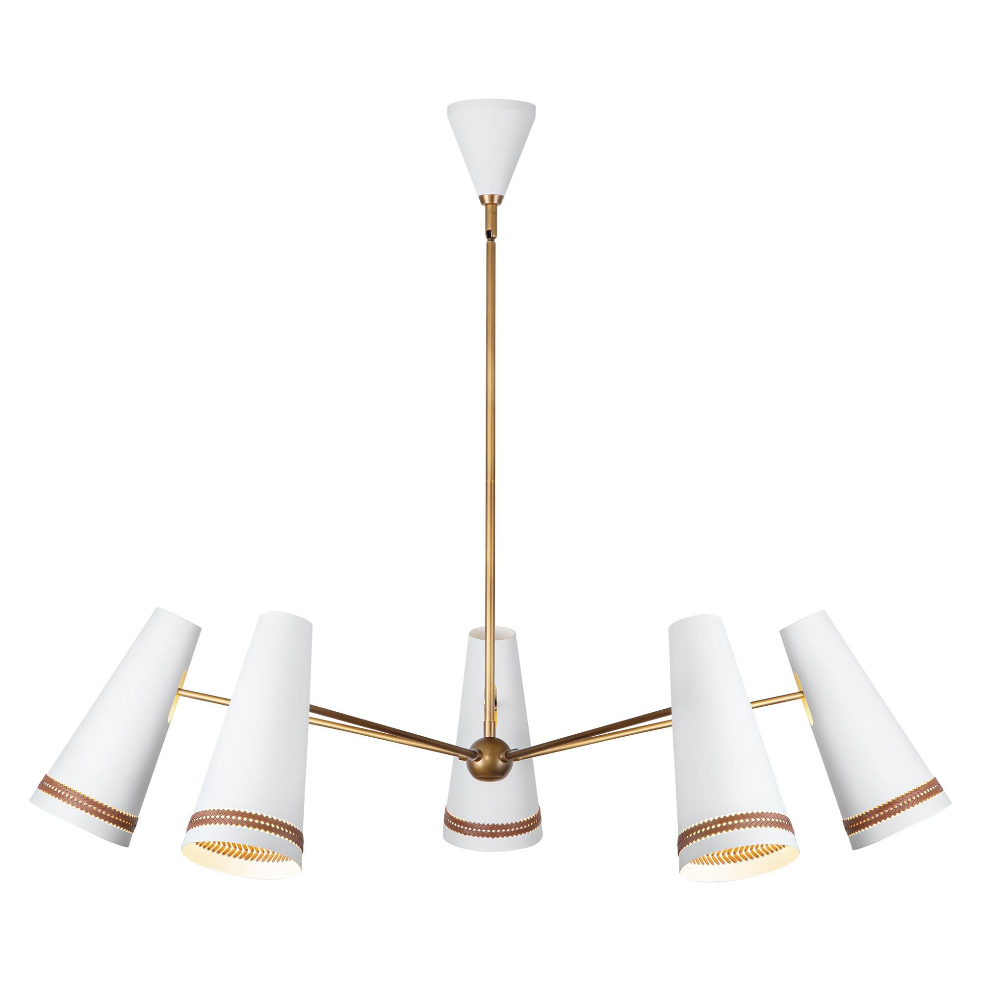 Alan Pepin Brickell Large Chandelier