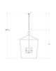 Denison 48 Inch Lantern Pendant