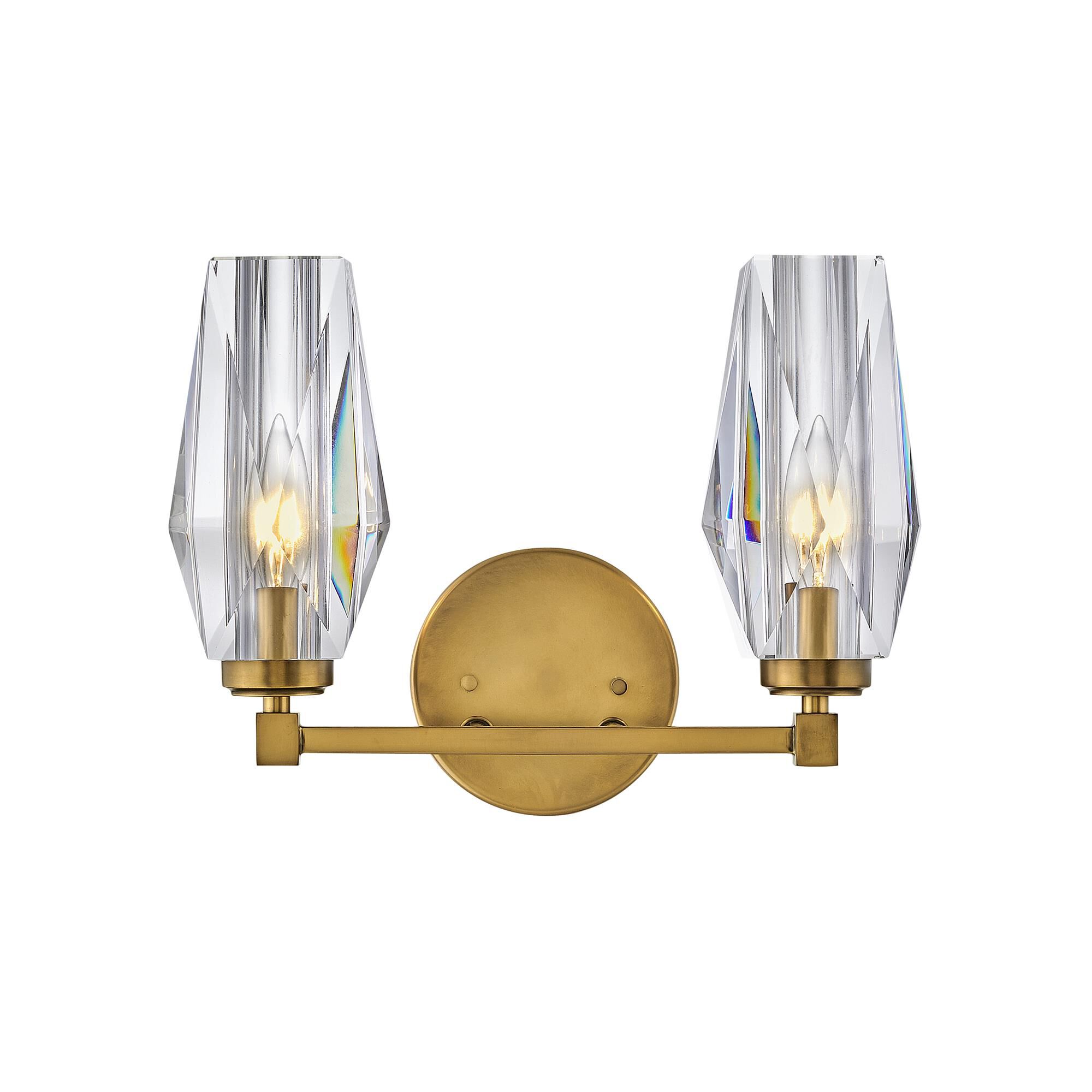Ana 14 Inch 2 Light Bath Vanity Light