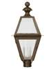 Boston 26 Inch 3 Light Outdoor Post Lamp