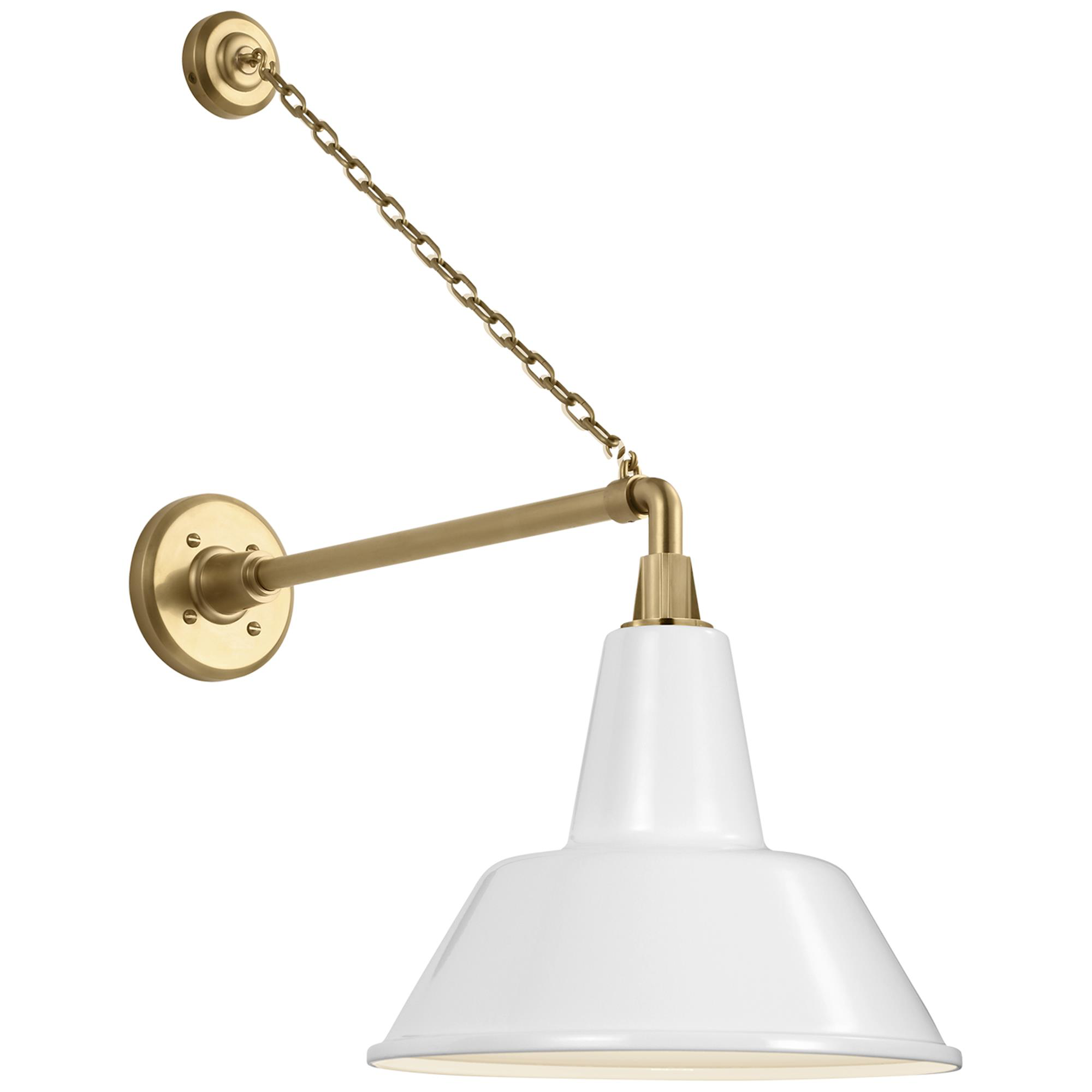 Thomas O'Brien Academy Barn 28 Inch Outdoor Wall Light