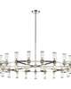 Revolve 13 Inch 42 Light Chandelier