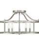 Stockton 24 Inch 5 Light Semi Flush Mount