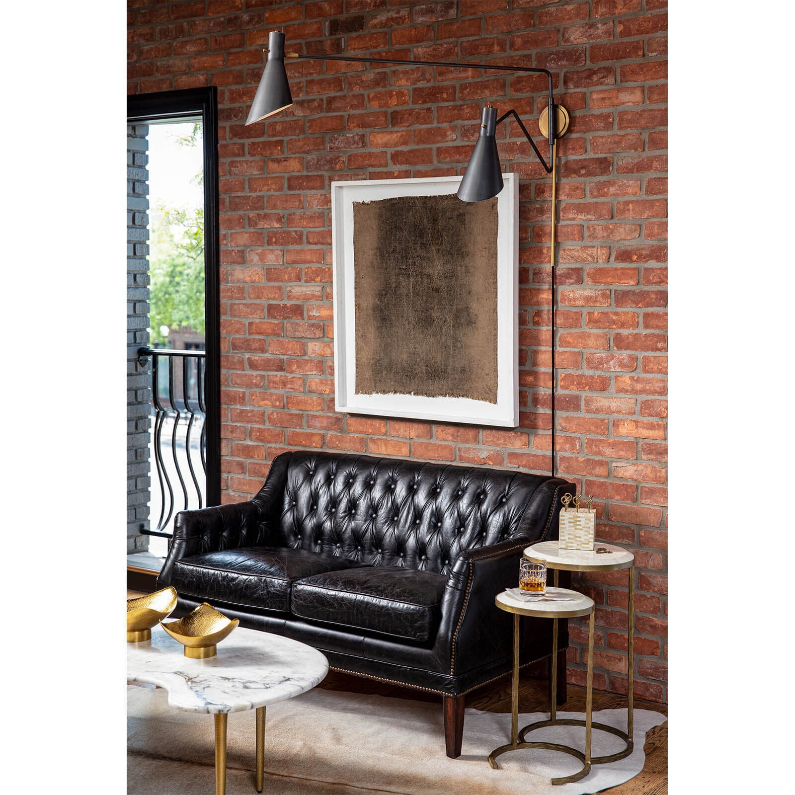Spyder Medium Wall Swing Lamp