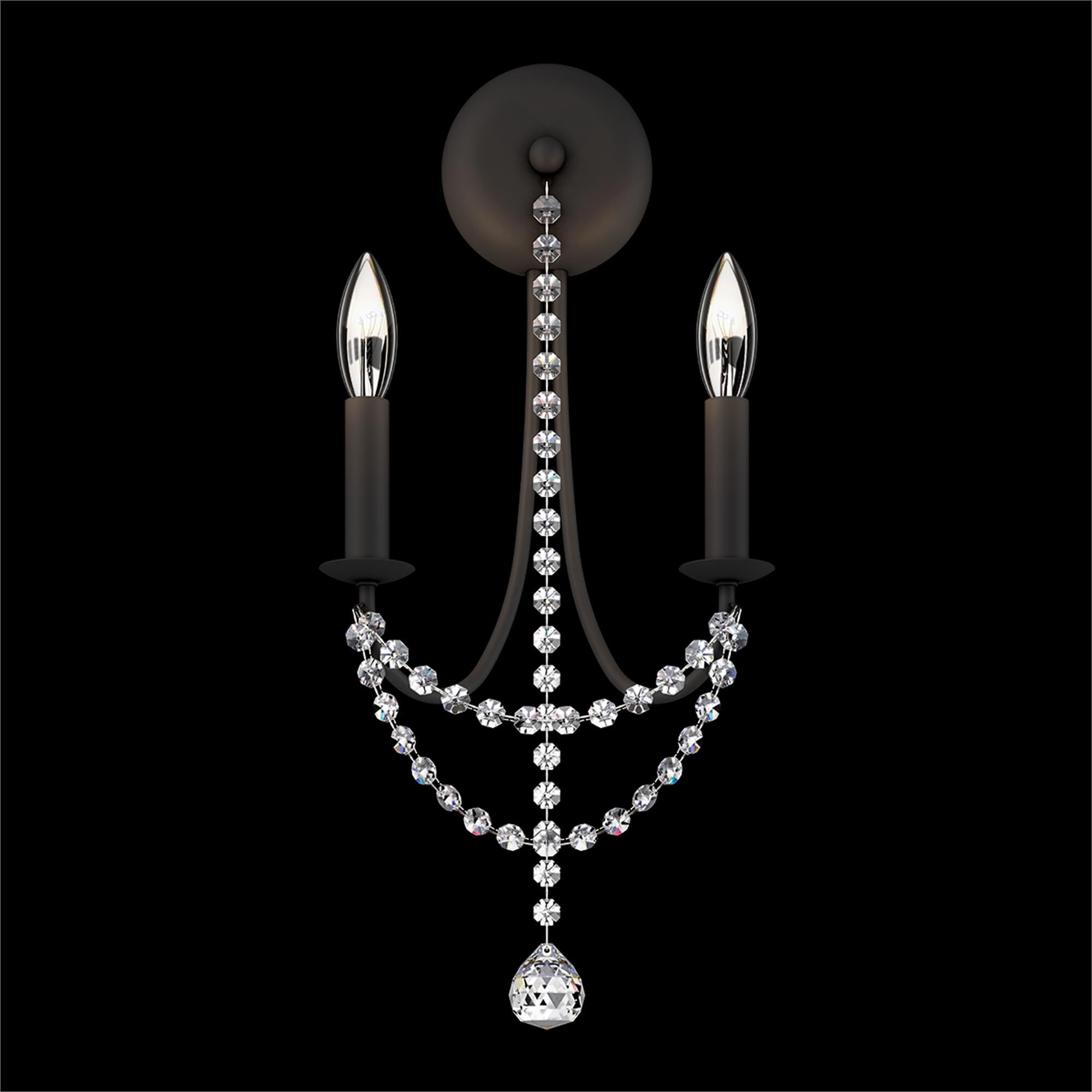 Verdana 19 Inch 2 Light Wall Sconce
