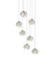 Crystal Bud 7 Light Multi Light Pendant