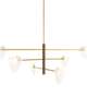 Hockless Small Linear Chandelier
