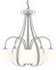 Sweeping 24 Inch Chandelier