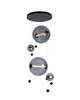 Abacus 20 Inch Multi Light Pendant