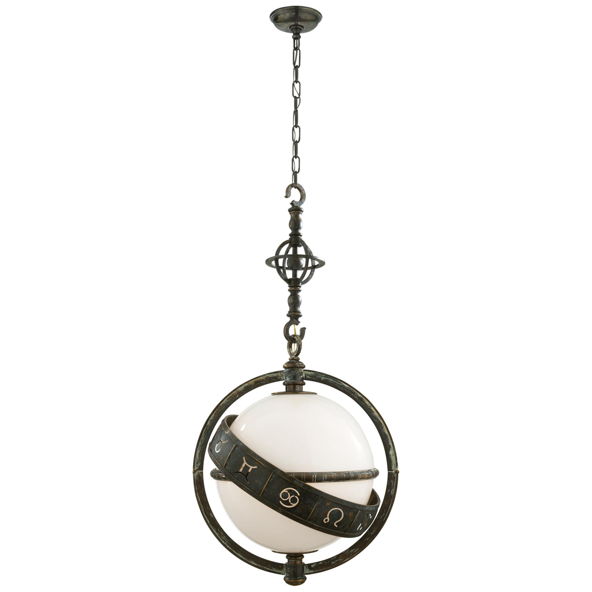 Chapman & Myers Zodiac Large Pendant Light