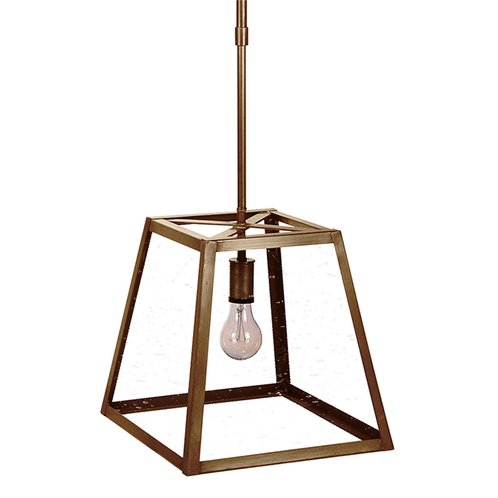 Transitional 12 Inch Lantern Pendant